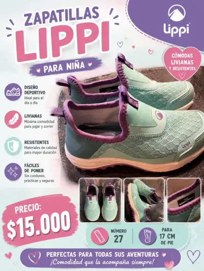Zapatillas Lippi para niña - miniatura 1