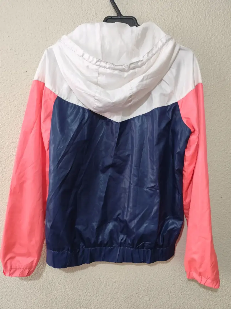 Chaqueta cortavientos tricolor - 2