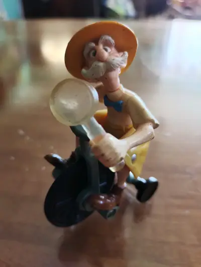 Figura de colección. Profesor Arquimedes de Tarzan - miniatura 1
