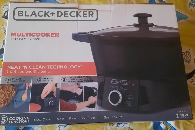 Multicooker Black+Decker 7Qt