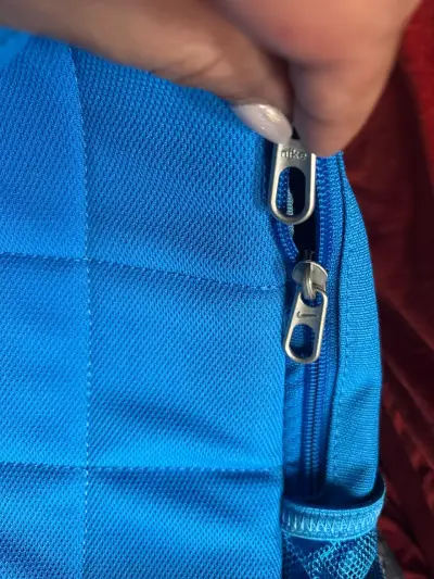 Mochila azul deportiva Nike - miniatura 3