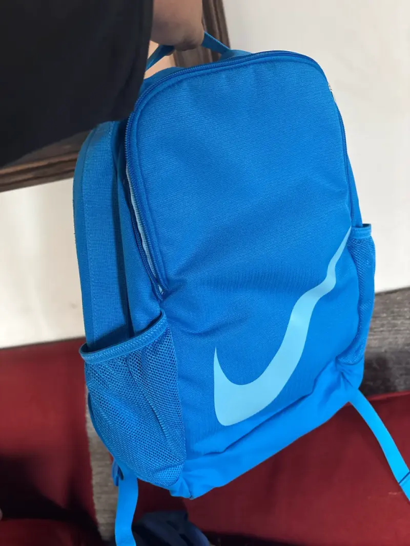 Mochila azul deportiva Nike - 4
