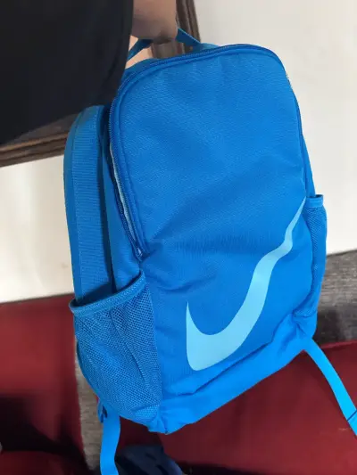 Mochila azul deportiva Nike - miniatura 4