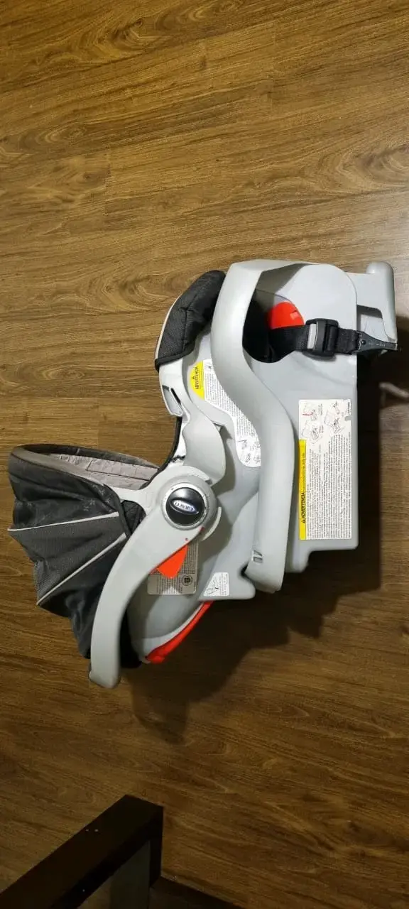 Silla de auto para bebé gris - 3