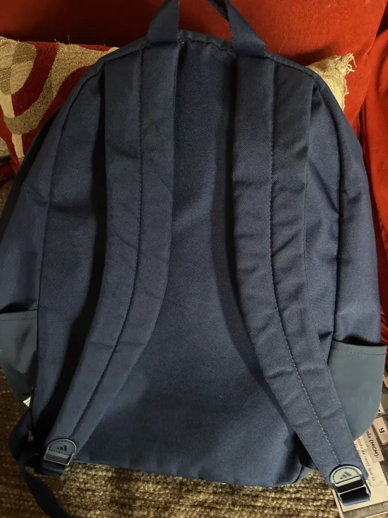 Mochila azul con logo Adidas - 2