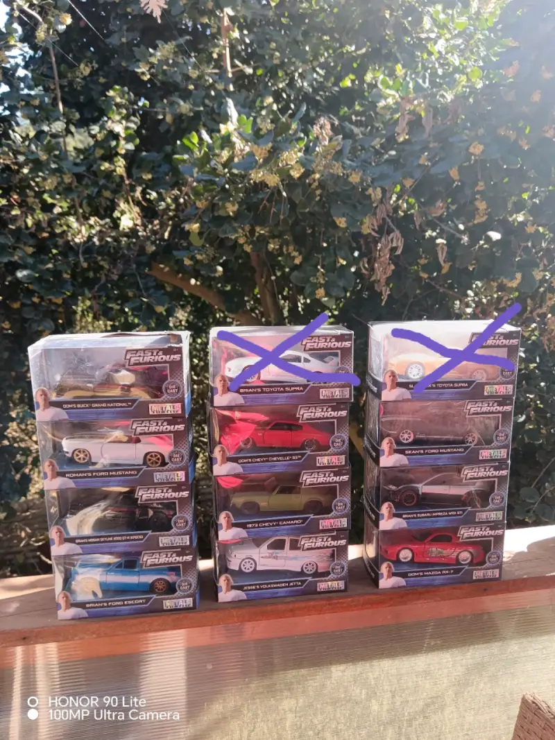 Autos escala Fast & Furious escala 1:32 - 1