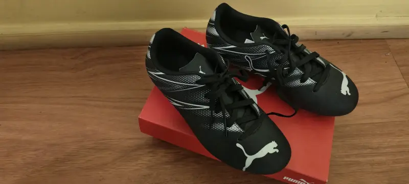 Zapatos fútbol negras Puma - 3
