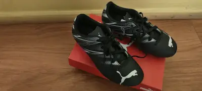 Zapatos fútbol negras Puma - miniatura 3