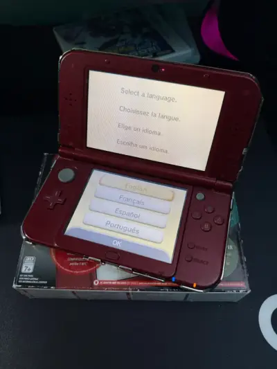New Nintendo 3DS XL + 5 Juegos Pokémon + Cargador - miniatura 1