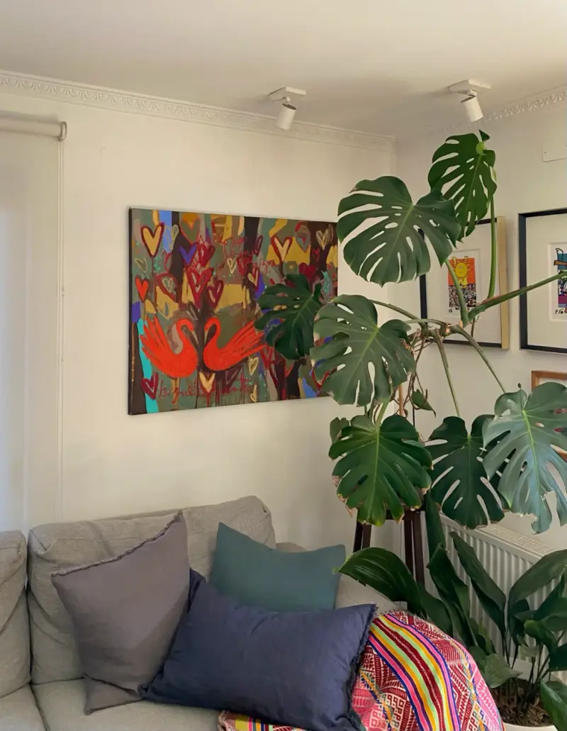 Cuadro de colección de la artista Olivia Allamand - 1