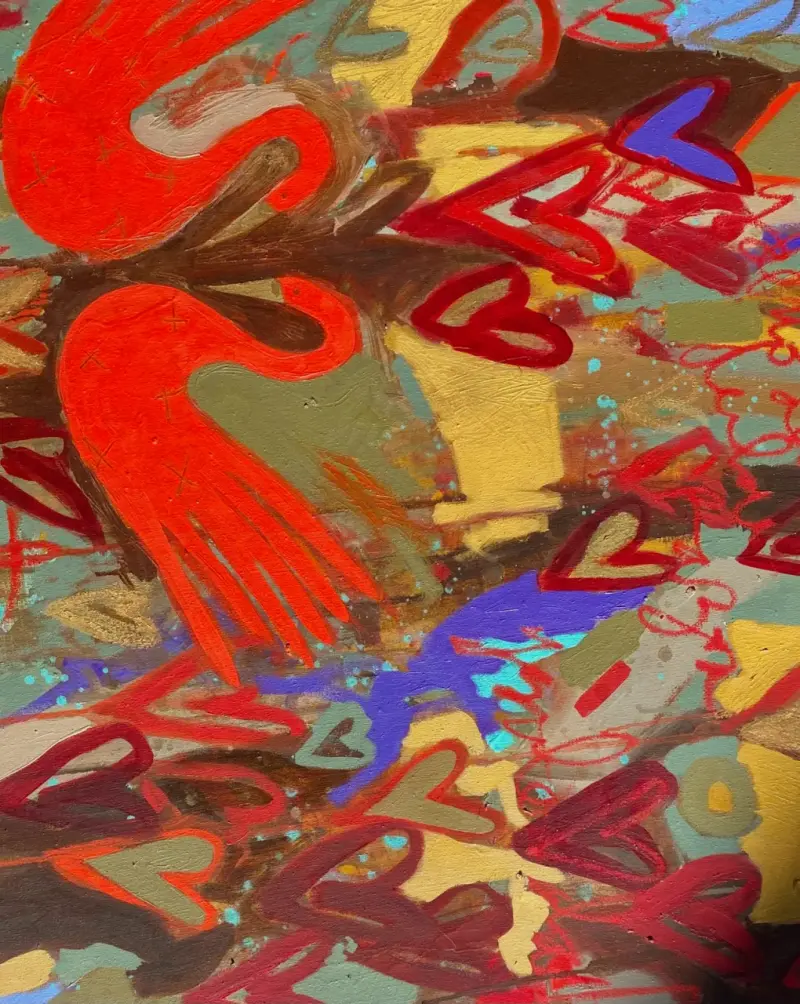 Cuadro de colección de la artista Olivia Allamand - 4