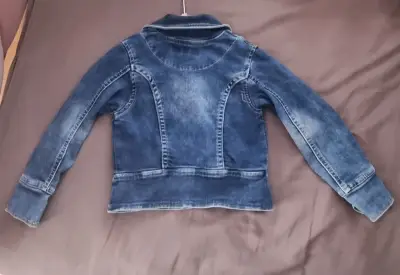 Chaqueta de mezclilla azul talla 4 - miniatura 2