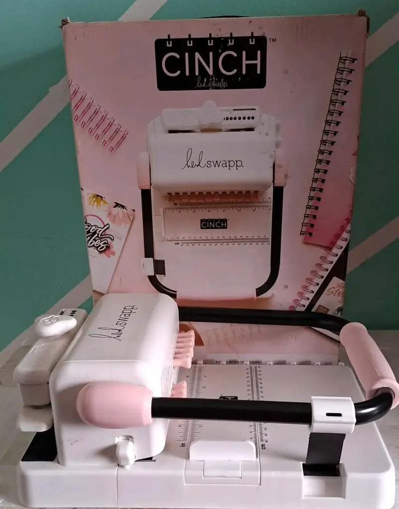 Encuadernadora Cinch usada - 2