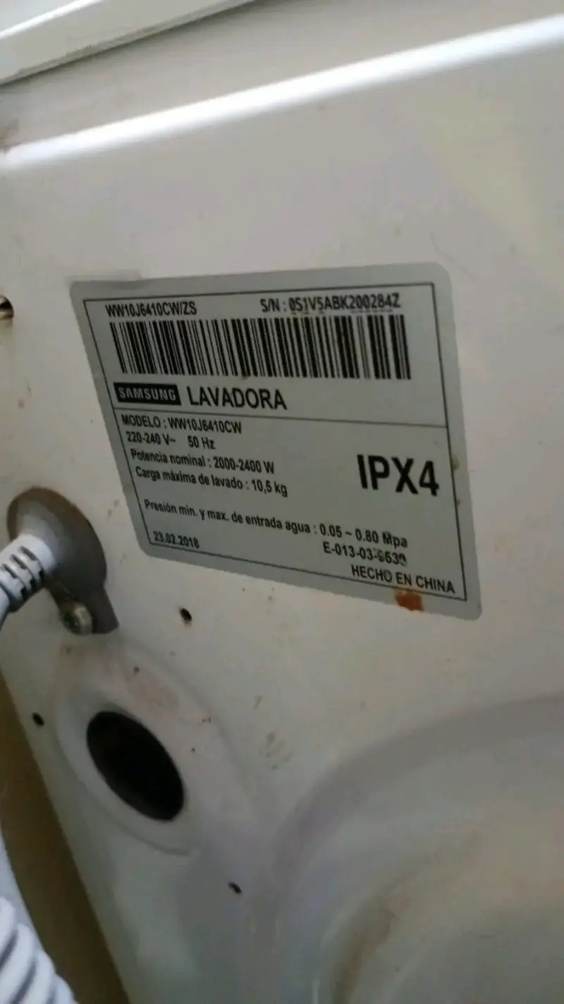 Lavadora Samsung EcoBubble 10.5kg - 4