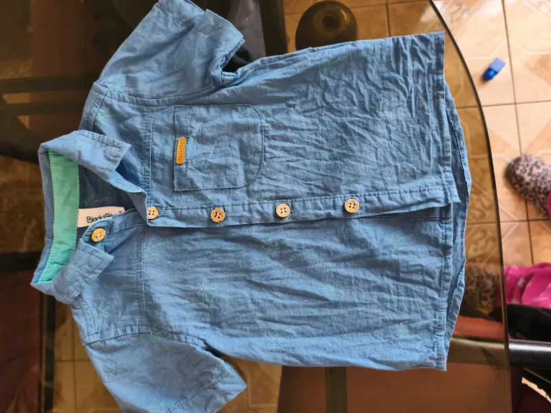Camisa hawaiana para niños 9 a 12 meses - 2