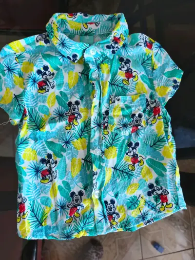 Camisa hawaiana para niños 9 a 12 meses - miniatura 4