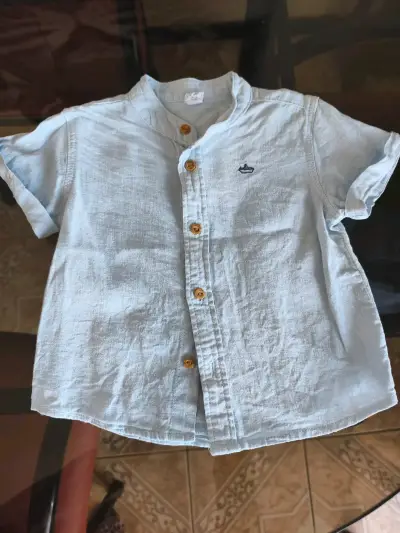 Camisa hawaiana para niños 9 a 12 meses - miniatura 5