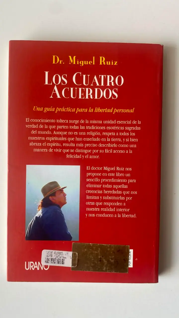 Libro Los Cuatro Acuerdos - 2