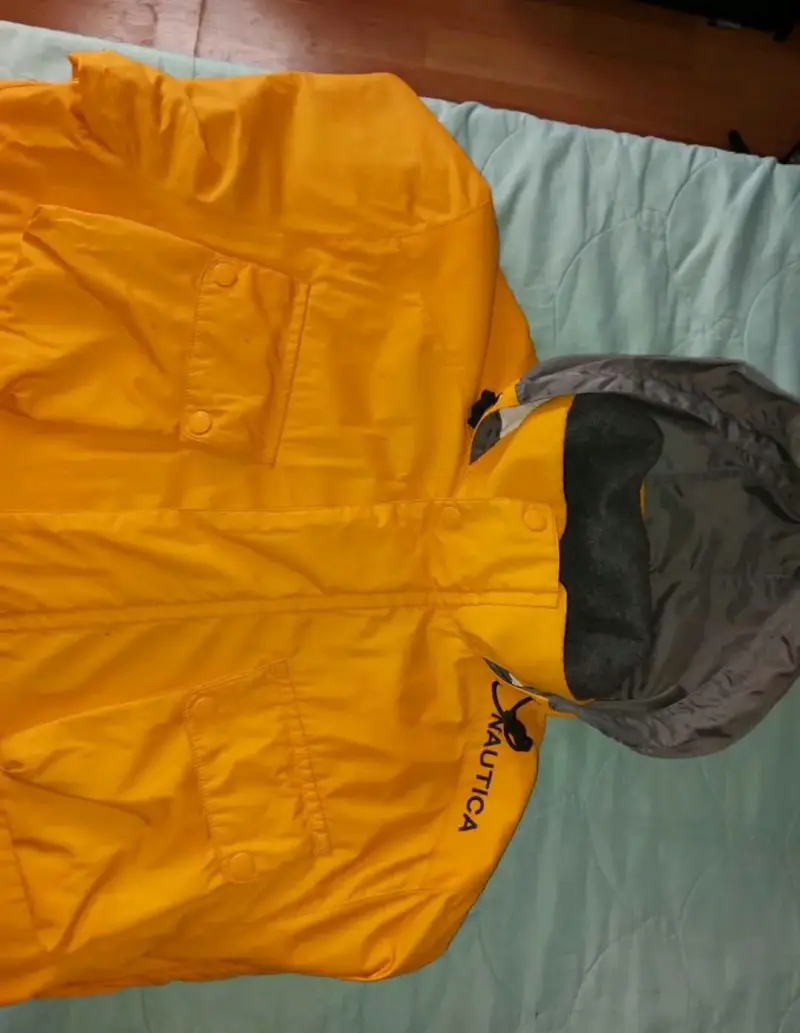 Parka amarilla Nautica - 5