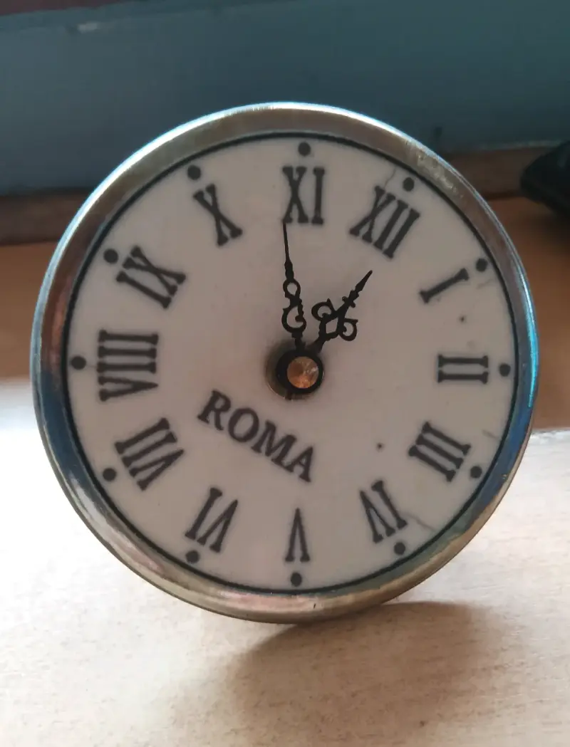 Reloj de mesa vintage Roma - 1