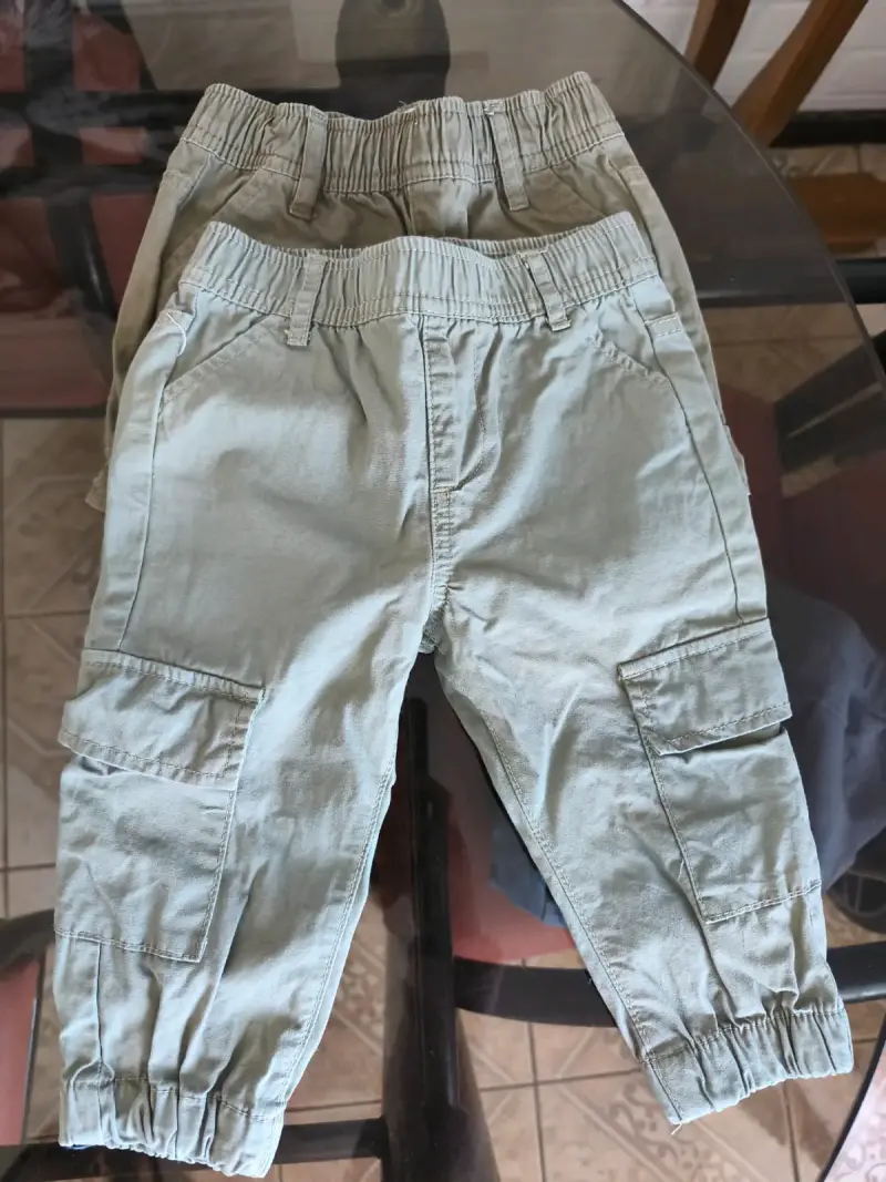 Lote de pantalones para bebé 9 a 12 meses - 2