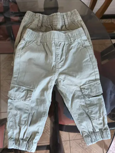 Lote de pantalones para bebé 9 a 12 meses - miniatura 2
