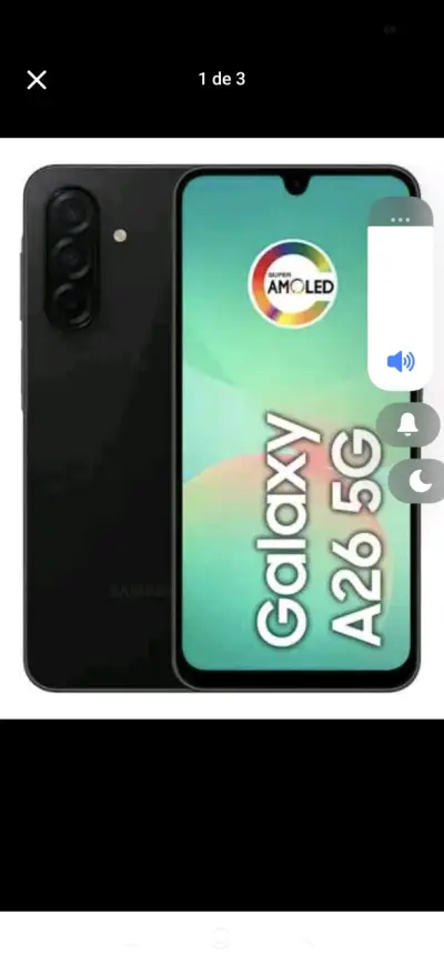 Smartphone Galaxy A26 5G negro - miniatura 1