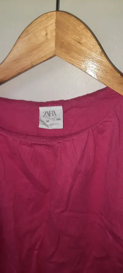 Blusa fucsia de mujer - miniatura 3