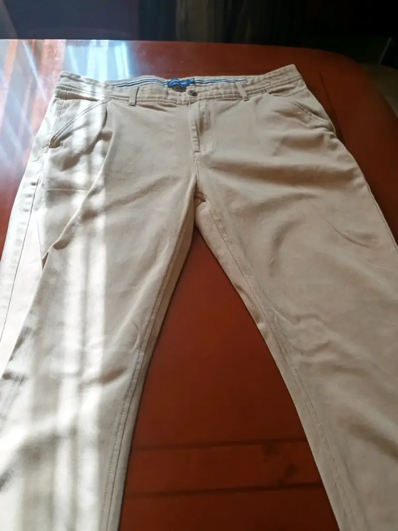 Pantalones beige de hombre - 3
