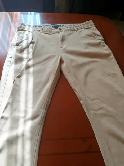 Pantalones beige de hombre - miniatura 3