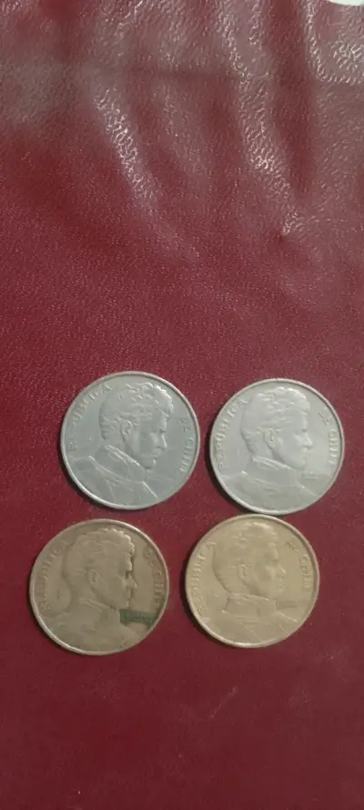 Colección de monedas 1 peso antiguas - miniatura 2