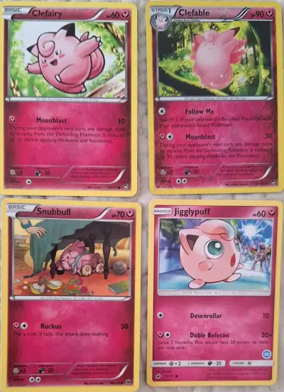Tarjetas Pokémon Clefairy y más - miniatura 1