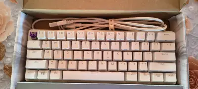 Teclado Gamer Razer Huntsman Mini Computador PC 60 - miniatura 2