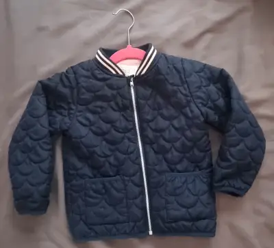 Chaqueta acolchada azul para niño - miniatura 1