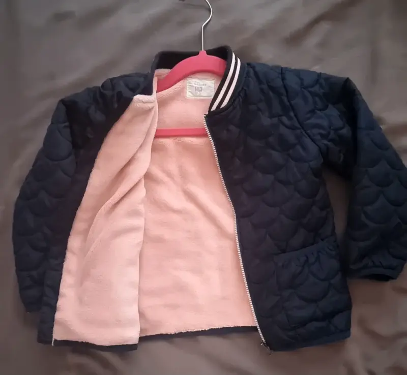 Chaqueta acolchada azul para niño - 2