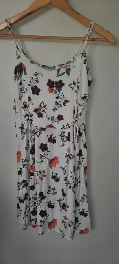 Vestido niña floral talla 10 aprox. - miniatura 1
