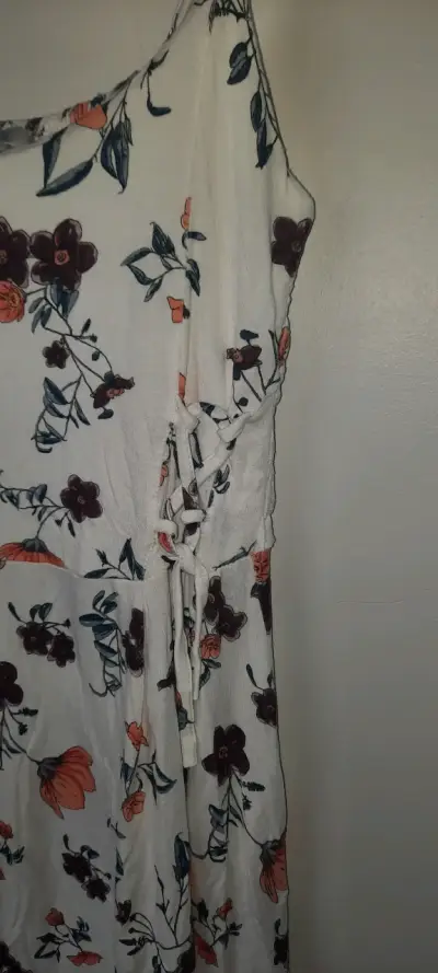 Vestido niña floral talla 10 aprox. - miniatura 2