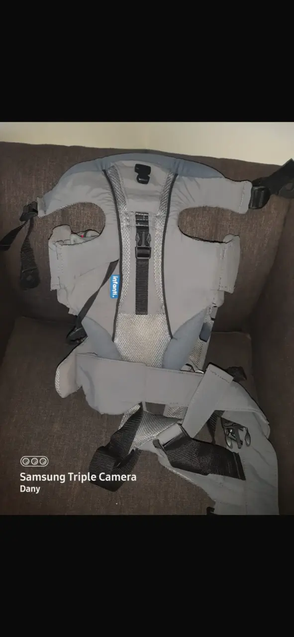 Portabebé Infanti I-Travel gris - 3