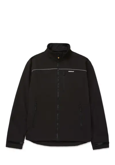 Chaqueta negra impermeable Caterpillar - miniatura 1