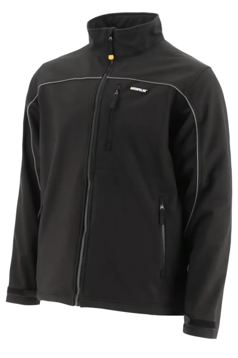 Chaqueta negra impermeable Caterpillar - 2