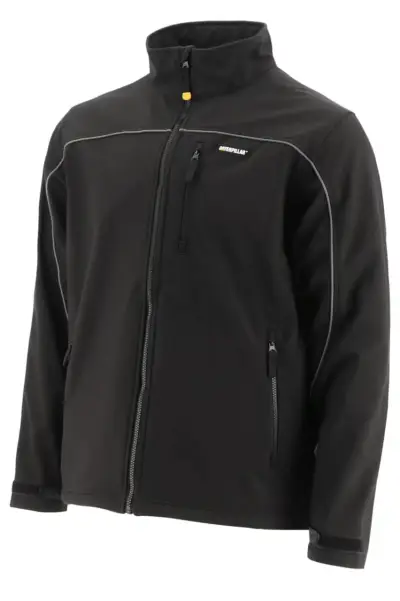 Chaqueta negra impermeable Caterpillar - miniatura 2