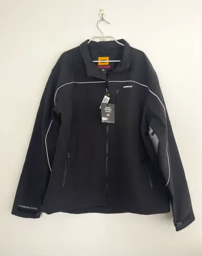 Chaqueta negra impermeable Caterpillar - miniatura 4