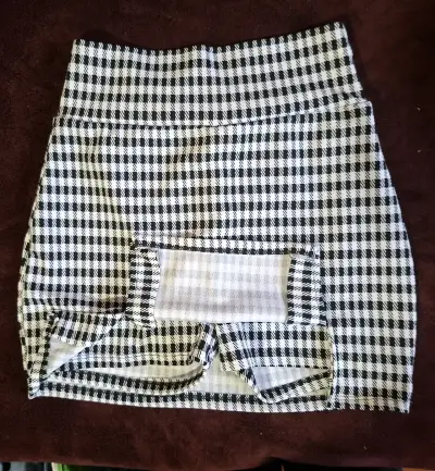 Falda corta estampada - miniatura 4