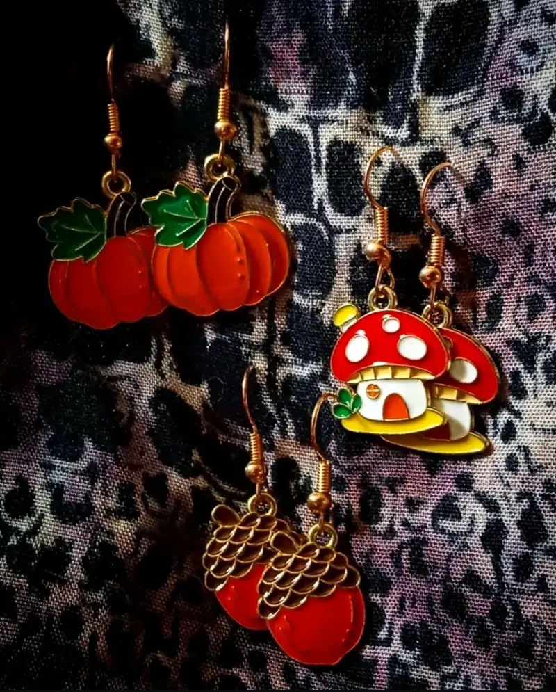 Set de aros temáticos de otoño