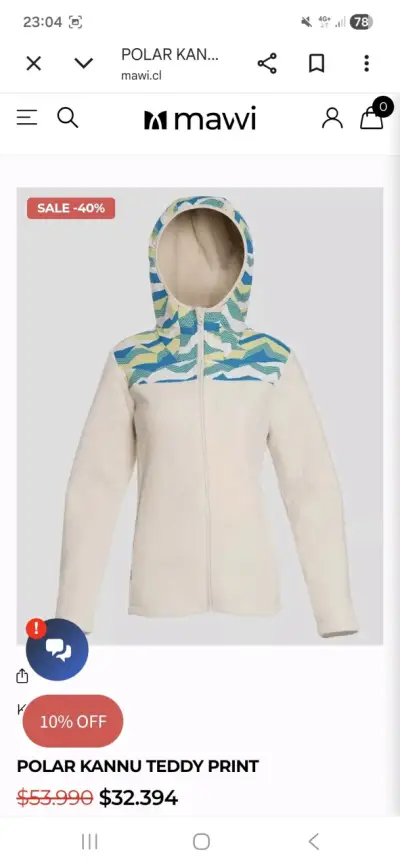 Chaqueta talla m y polar talla s - miniatura 4