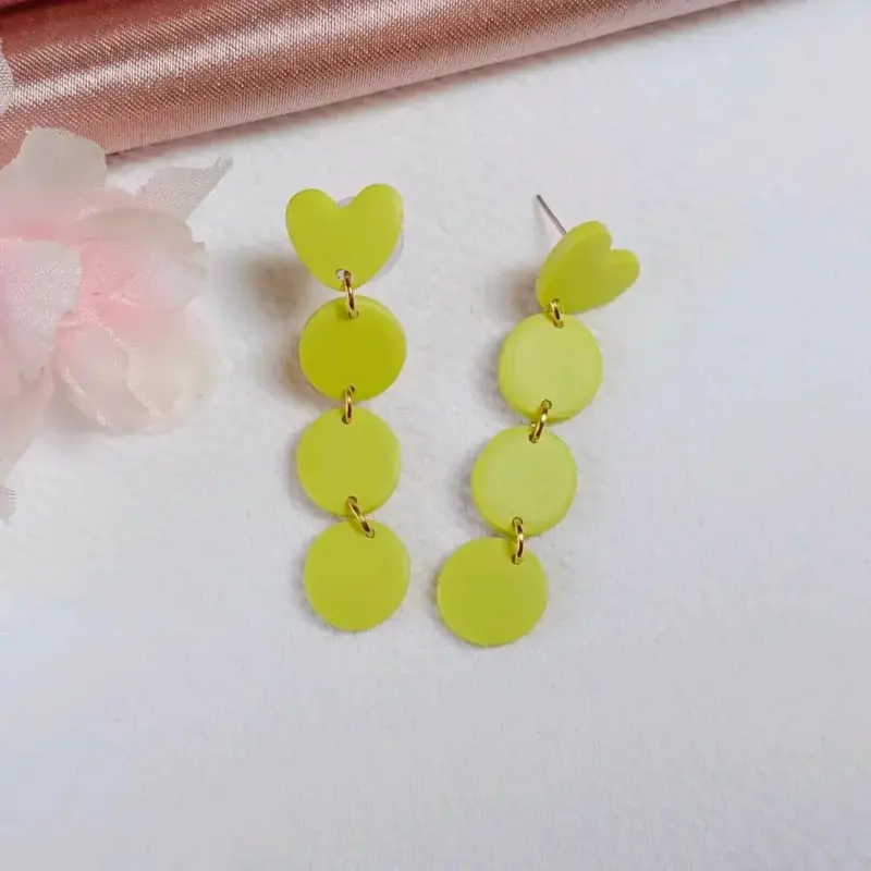 Pendientes largos colgantes - 3