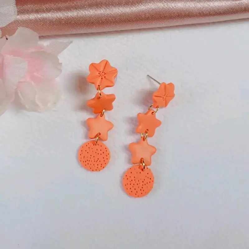 Pendientes largos colgantes - 5