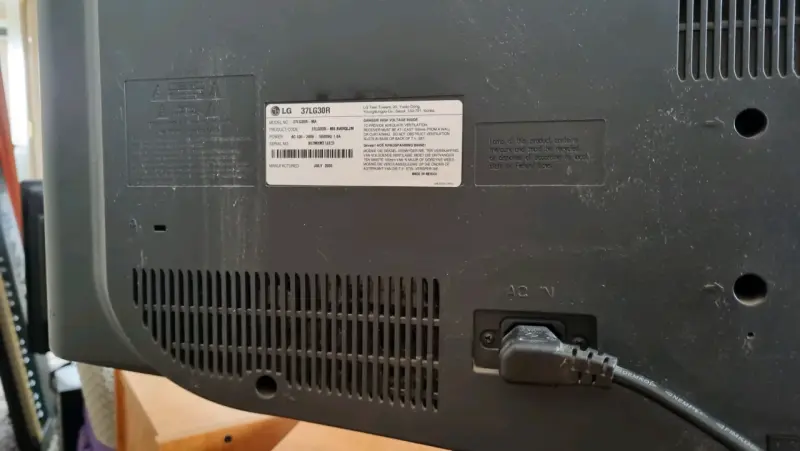 Televisor LG pantalla plana - 5