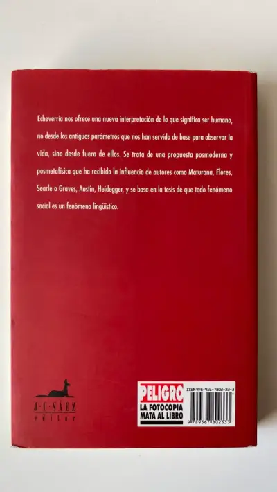 Libro 'Ontología del Lenguaje' Rafael Echeverría - miniatura 2