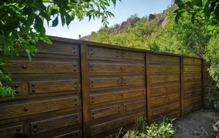 Cerca de madera para jardín - 2